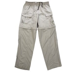 Columbia PFG Convertible Pants Shorts Men's Medium Beige Omni-Shade Nylon
